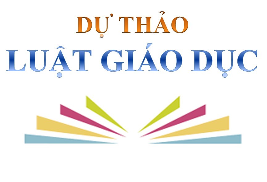 DU THAO LUAT GIAO DUC