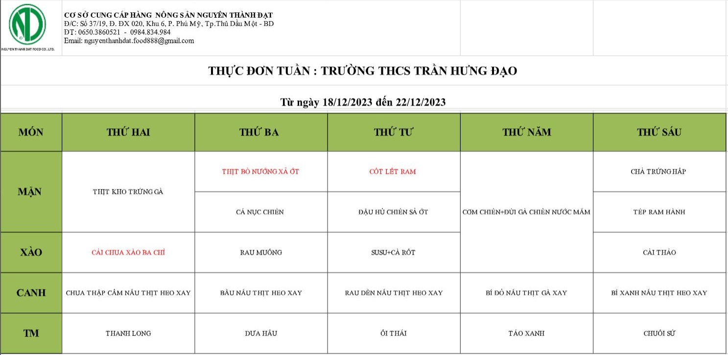 Thuc don tuan 16